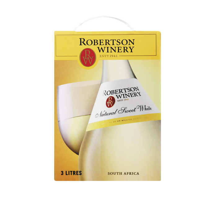 Robertson Natural Sweet White (1 x 3 l) TTD Liquor